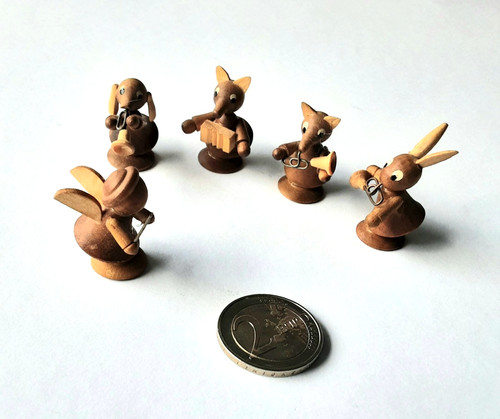 Rar miniatur musikanten - 5,