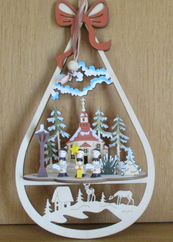 Fensterbild farbig seiffener - fensterbild,