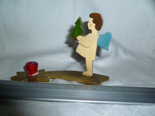 Kerzenhalter flachfigur alt - flachfigur,