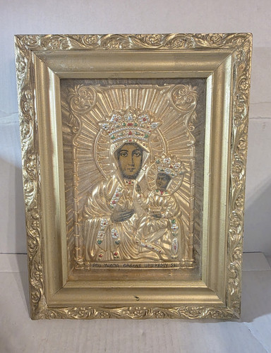 Religiöse ikone madonna mit - ikone,
