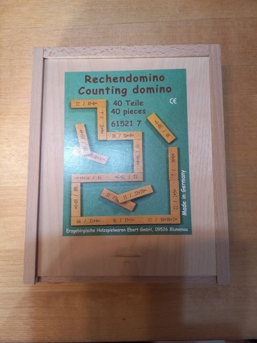 Rechendomino holz ebert - rechendomino,