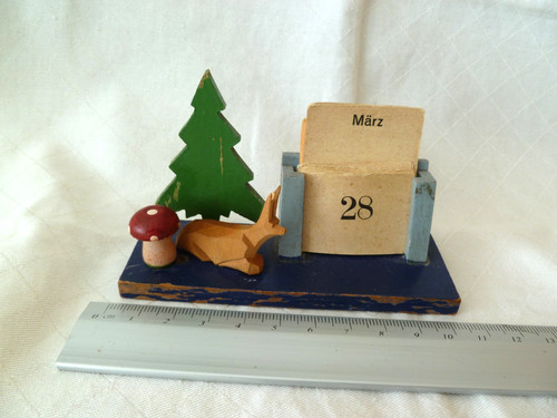 Alte figur mit - mit, reh