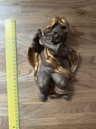 Gusseisen putto engel antik - gusseisen,