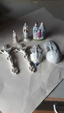 7x Religiöse  porzelanfiguren