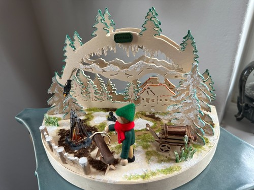 Alte winterlandschaft aus - alte,