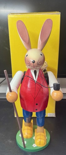 Holz osterhase figur mit - osterhase,