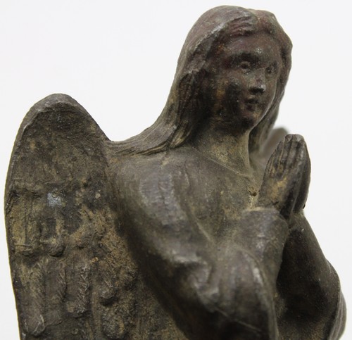 Metall engel figur - metall, antik