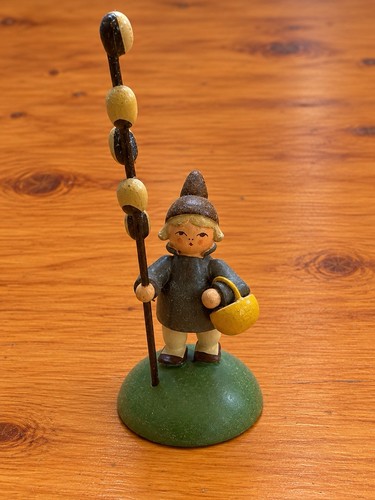Alte erzgebirge holzfigur - erzgebirge,