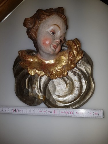 Putte alt holz geschnitzt - putte,,