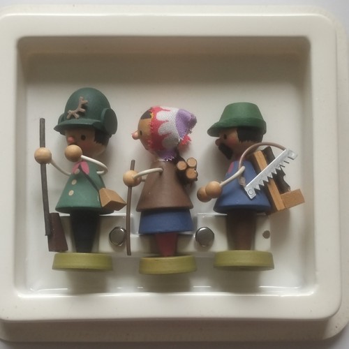 Erzgebirge holzfiguren set - holzfiguren, 3
