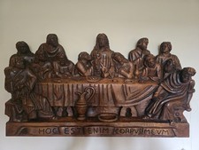 Holzrelief "Das letzte