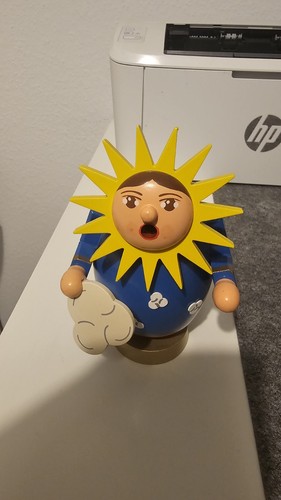 Erzgebirge sonne holzfigur - sonne,