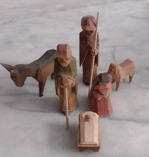 6 schöne Krippenfiguren