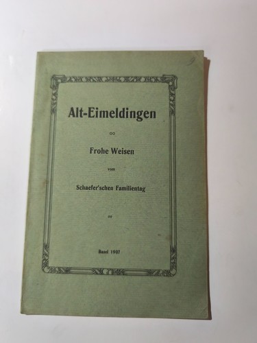 Alt eimeldingen 1907 - alt-eimeldingen, schaefer