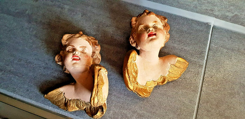 Alte putti engel - putti, /