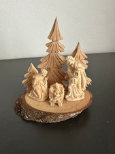 Holzkunst Weihnachten Krippe