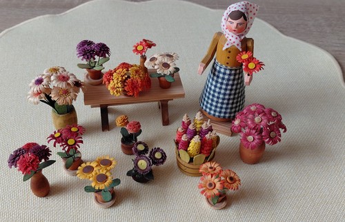Blumenstand blumenfrau - blumenstand,,