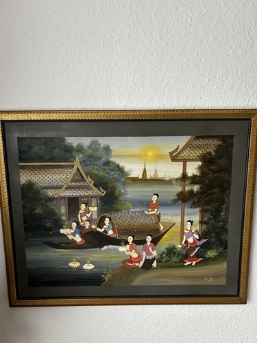 Thailändische volkskunst - thailändische,